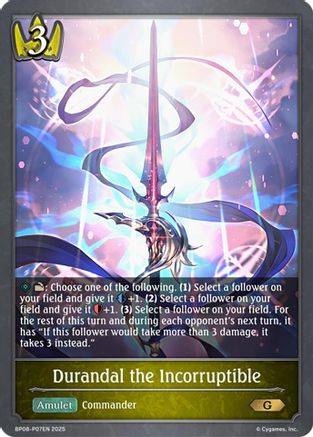 Durandal the Incorruptible - P07EN (Foil)
