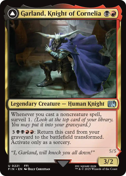Garland, Knight of Cornelia // Chaos, the Endless [FINAL FANTASY] Foil