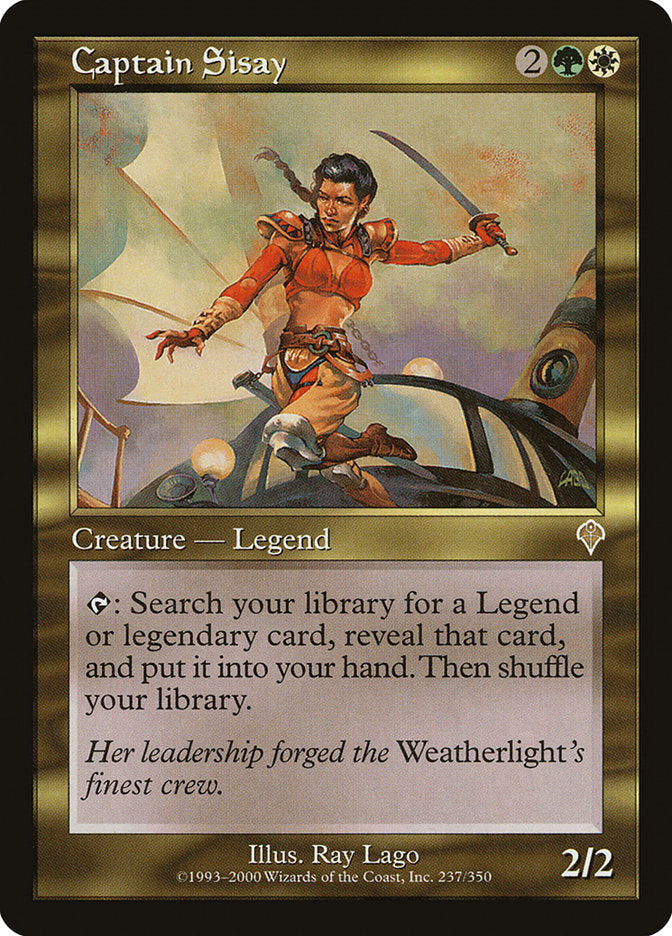 Captain Sisay [Invasion] Foil