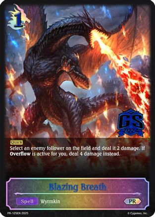 Blazing Breath - PR-125