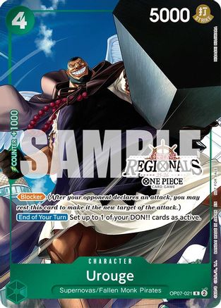 Urouge (Regional Participation Pack 2025 Vol.1) (OP07-021) - [One Piece Promotion Cards]