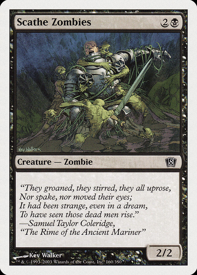 Scathe Zombies [Eighth Edition] Foil