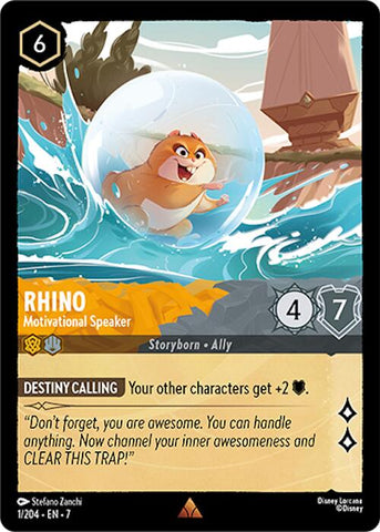 Rhino - Motivational Speaker (1/204) [Archazia's Island]