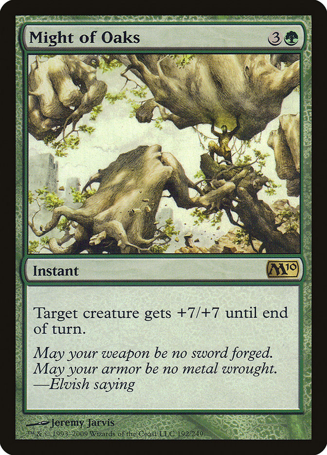 Might of Oaks [Magic 2010] Foil