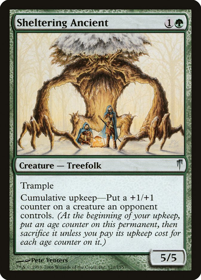 Sheltering Ancient [Coldsnap] Foil