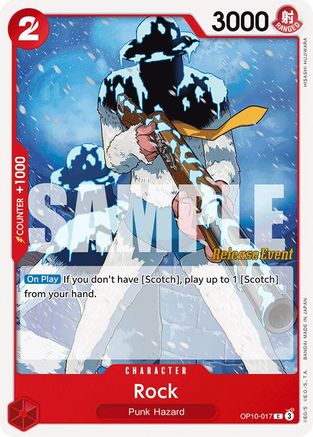 Rock (OP10-017) - [Royal Blood Release Event Cards]