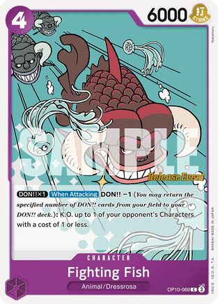 Fighting Fish (OP10-069) - [Royal Blood Release Event Cards]