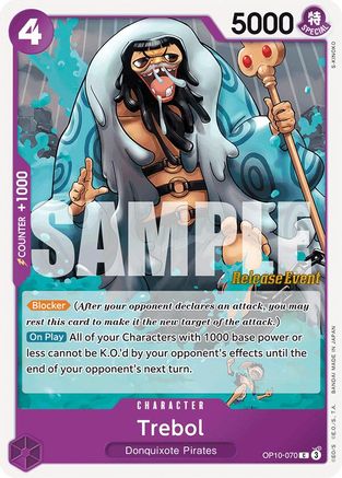 Trebol (OP10-070) - [Royal Blood Release Event Cards]