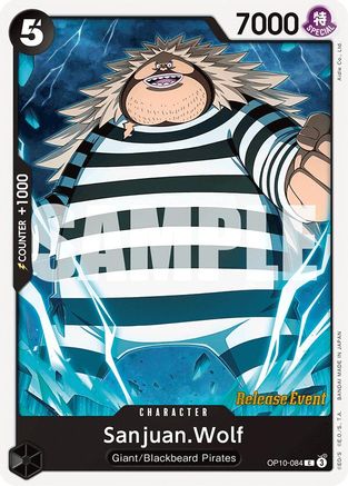 Sanjuan.Wolf (OP10-084) - [Royal Blood Release Event Cards]