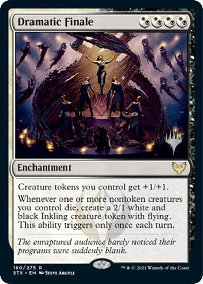 Dramatic Finale (Promo Pack) [Strixhaven: School of Mages Promos] Foil