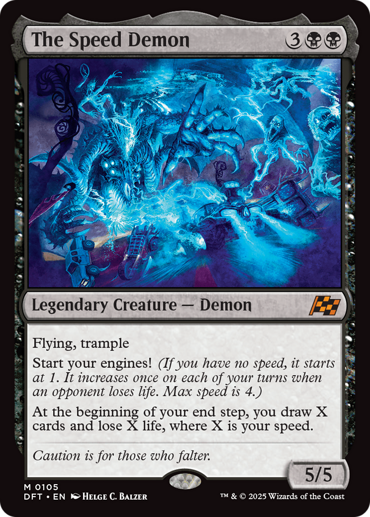 The Speed Demon [Aetherdrift] Foil