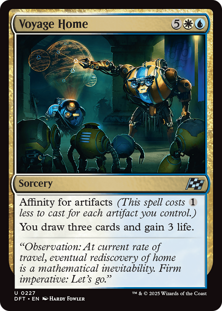 Voyage Home [Aetherdrift] Foil