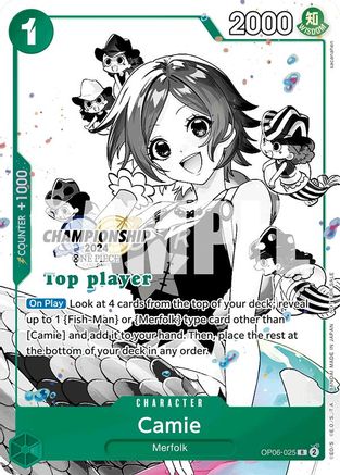 Camie (Championship 2024 Top Player Pack Vol. 2) (OP06-025) - [One Piece Promotion Cards] Foil