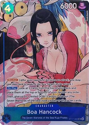 Boa Hancock (Illustration Box Vol.1) (ST17-004) - [One Piece Promotion Cards] Foil
