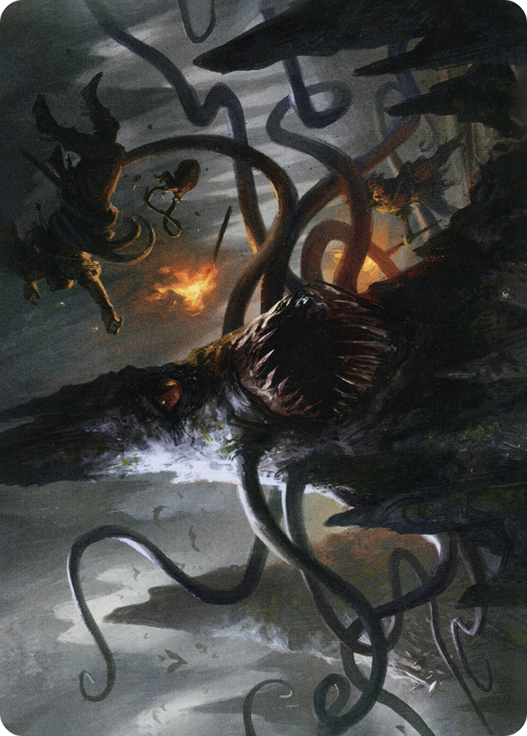 Lurking Roper // Roper  [Adventures in the Forgotten Realms Art Series] (Borderless) Foil