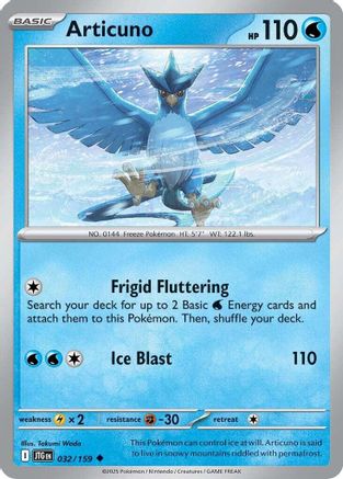 Articuno (032/159) [Scarlet & Violet: Journey Together] Reverse Holofoil