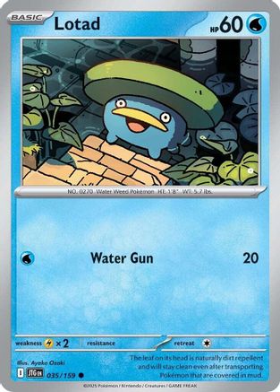 Lotad (035/159) [Scarlet & Violet: Journey Together] Reverse Holofoil