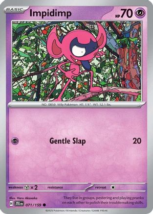 Impidimp (071/159) [Scarlet & Violet: Journey Together] Reverse Holofoil