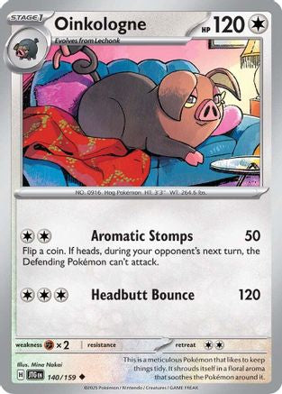 Oinkologne (140/159) [Scarlet & Violet: Journey Together] Reverse Holofoil