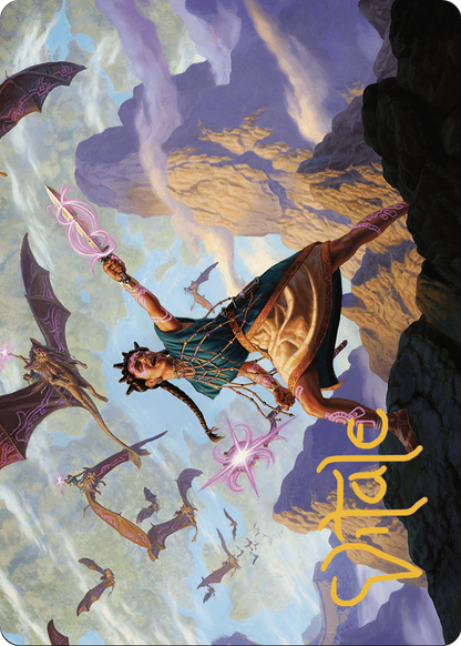 Warden of the Inner Sky // Warden of the Inner Sky  [The Lost Caverns of Ixalan Art Series] (Borderless) Foil
