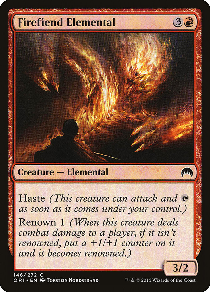 Firefiend Elemental [Magic Origins] Foil