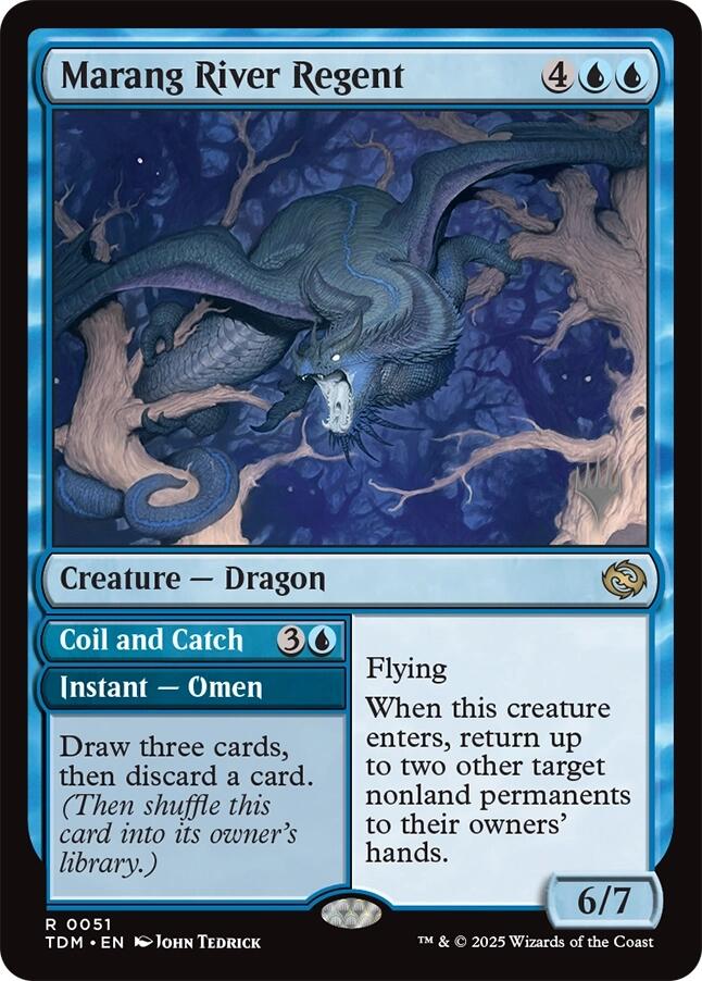 Marang River Regent [Tarkir: Dragonstorm Promos] Foil