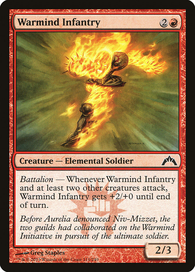 Warmind Infantry [Gatecrash] Foil