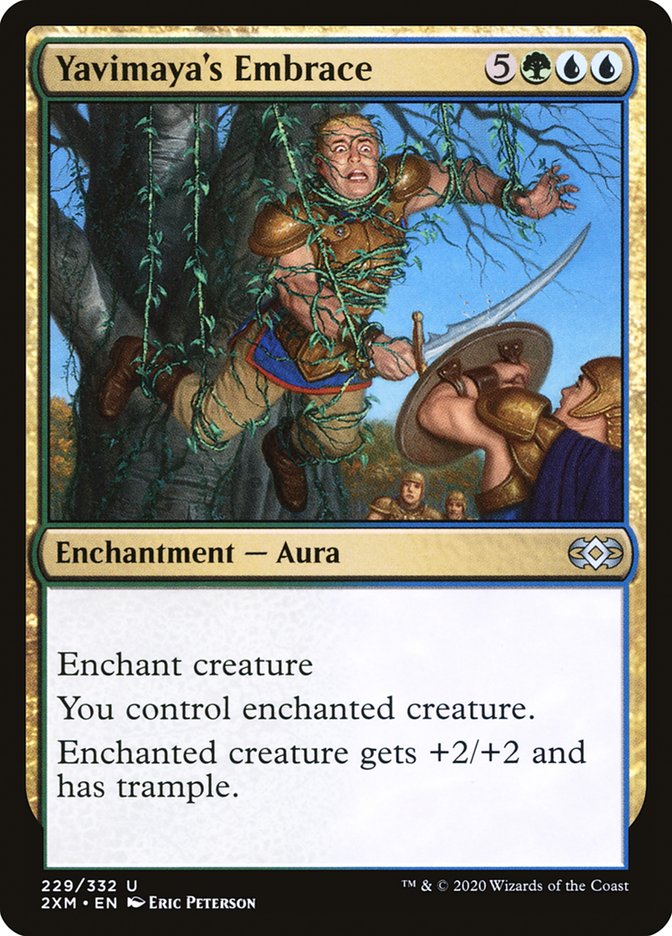 Yavimaya's Embrace [Double Masters] Foil