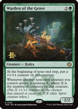 Warden of the Grove  [Prerelease Cards] Foil