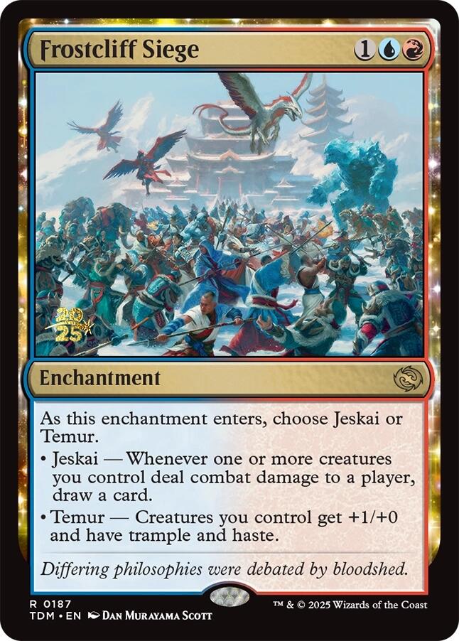 Frostcliff Siege [Tarkir: Dragonstorm Prerelease Promos] Foil