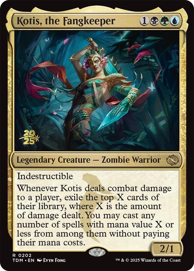 Kotis, the Fangkeeper [Tarkir: Dragonstorm Prerelease Cards] Foil