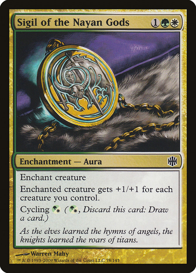 Sigil of the Nayan Gods [Alara Reborn] Foil