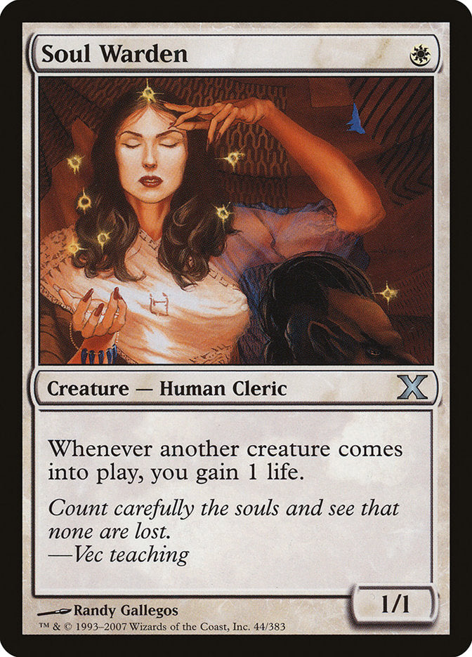 Soul Warden [Tenth Edition] Foil