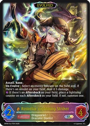 Romelia, Lightning Striker (Evolved) (SL)