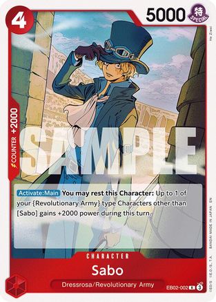 Sabo (EB02-002) - [Extra Booster: Anime 25th Collection] Foil