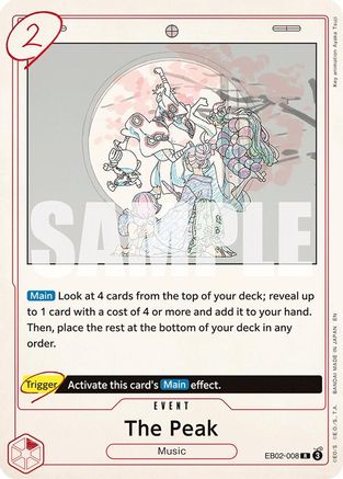 The Peak (EB02-008) - [Extra Booster: Anime 25th Collection] Foil