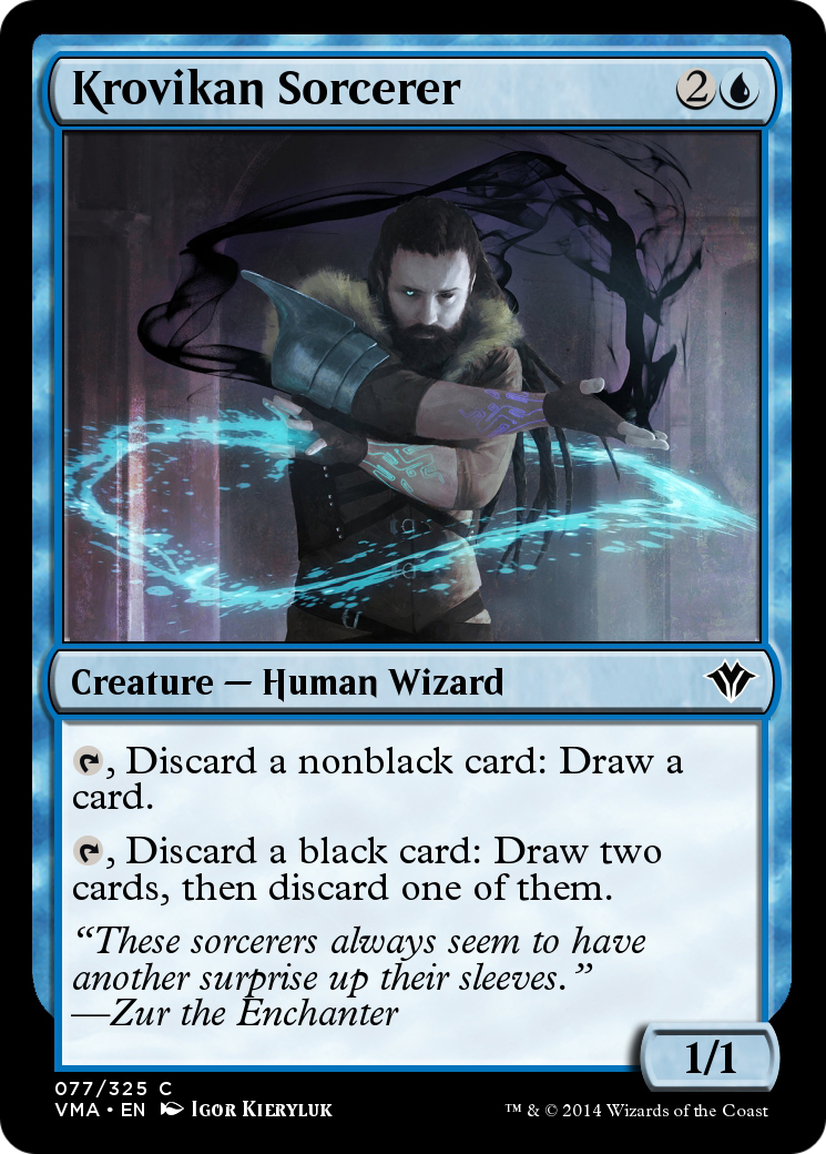 Krovikan Sorcerer  [Vintage Masters]