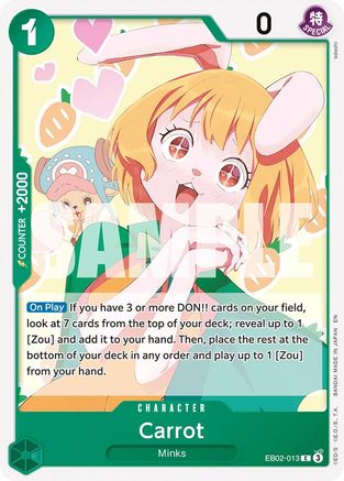 Carrot (EB02-013) - [Extra Booster: Anime 25th Collection]