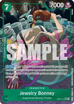 Jewelry Bonney (Alternate Art) (EB02-015) - [Extra Booster: Anime 25th Collection] Foil