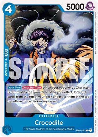Crocodile (EB02-023) - [Extra Booster: Anime 25th Collection]