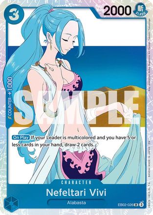 Nefeltari Vivi (EB02-026) - [Extra Booster: Anime 25th Collection] Foil