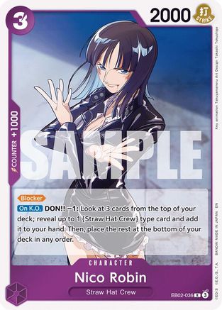 Nico Robin (EB02-036) - [Extra Booster: Anime 25th Collection] Foil