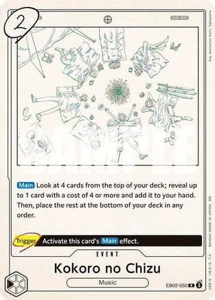 Kokoro no Chizu (EB02-050) - [Extra Booster: Anime 25th Collection] Foil