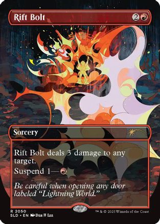 Rift Bolt (2050)  [Secret Lair Drop Series]