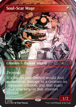 Soul-Scar Mage (2039) (Rainbow Foil) [Secret Lair Drop Series]