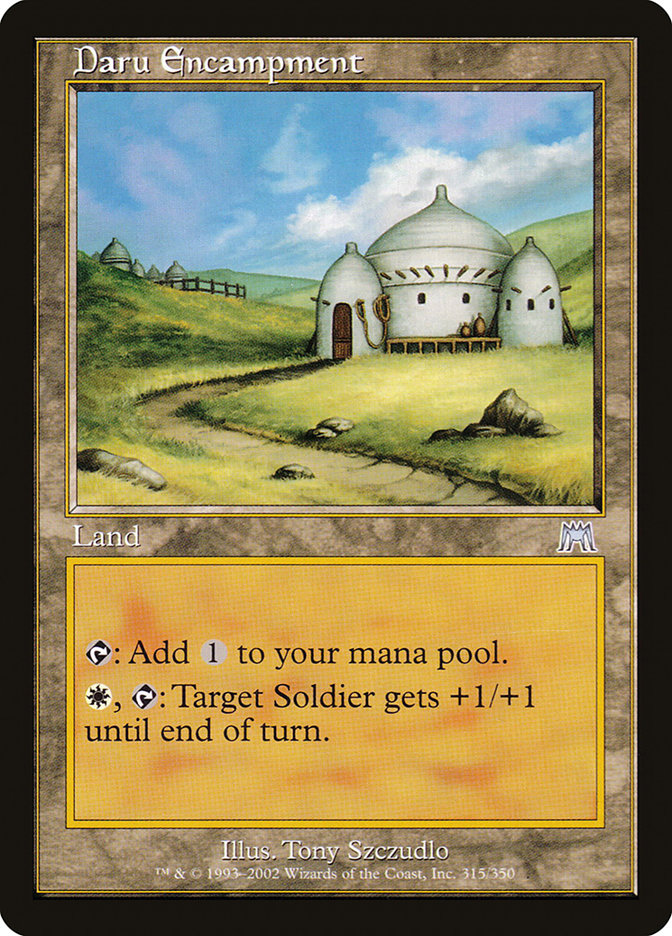 Daru Encampment [Onslaught] Foil