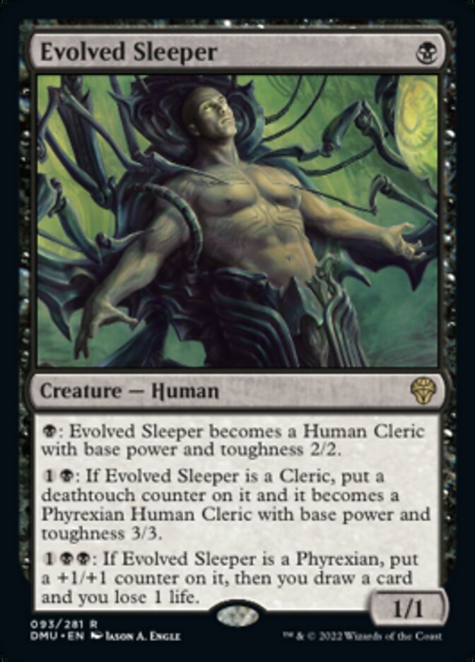 Evolved Sleeper [Dominaria United] Foil
