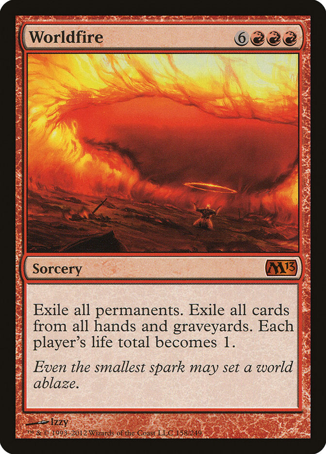 Worldfire [Magic 2013] Foil