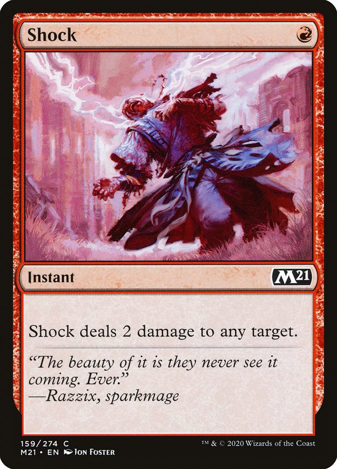Shock [Core Set 2021] Foil