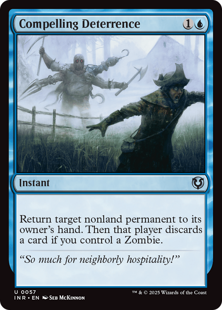 Compelling Deterrence [Innistrad Remastered] Foil